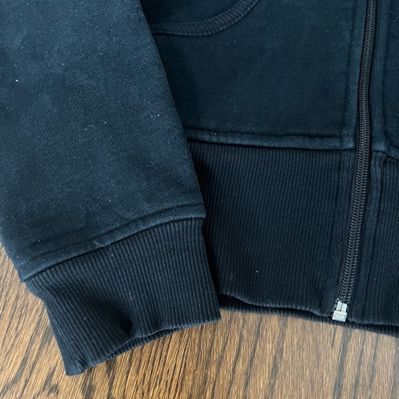 Lululemon Black Scuba Hoodie Size 4 - Picture 3 of 4